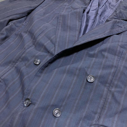 Saint Laurent rive gauche Tailored Jacket Asian fit L US size M Navy Authentic