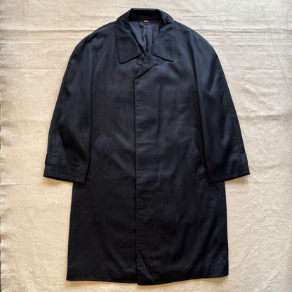 Saint Laurent soutien collar Coat FREE SIZE Navy Authentic