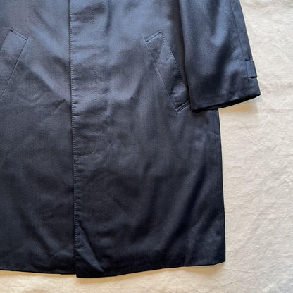 Saint Laurent soutien collar Coat FREE SIZE Navy Authentic