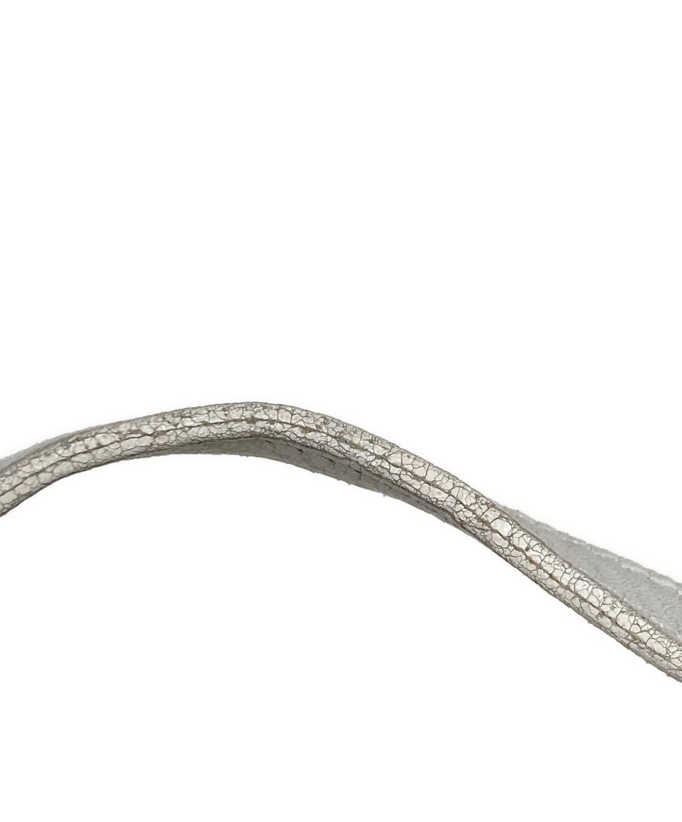 FENDI Hand Bag Tote Purse FF Zucchino White Navy Authentic