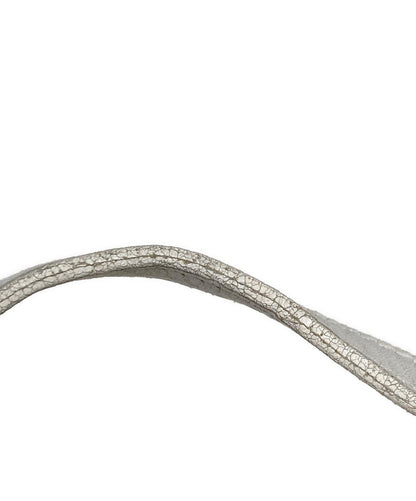 FENDI Hand Bag Tote Purse FF Zucchino White Navy Authentic