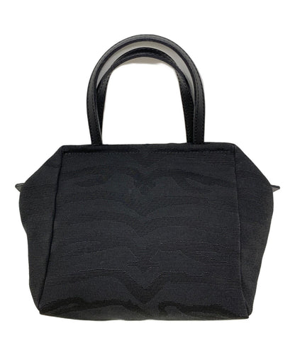 FENDI Hand Bag Tote Purse Black Authentic