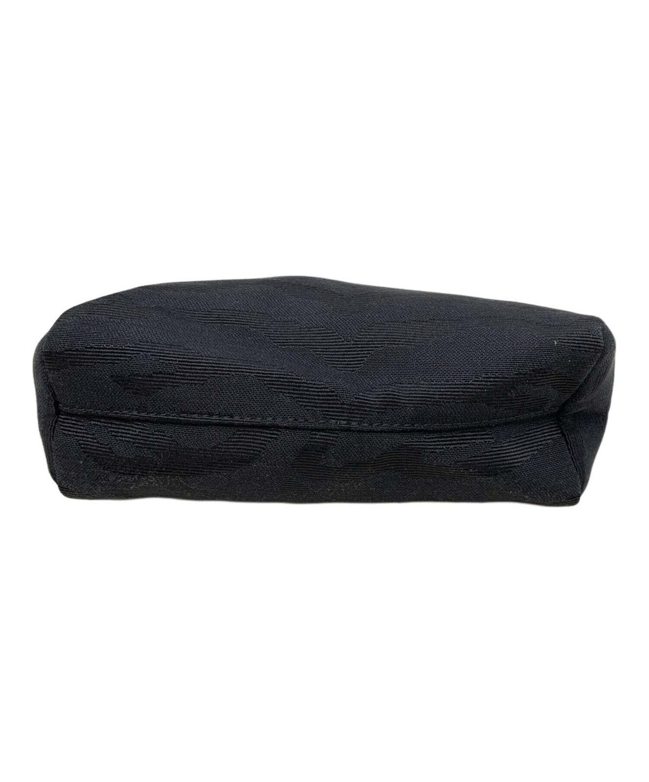 FENDI Hand Bag Tote Purse Black Authentic