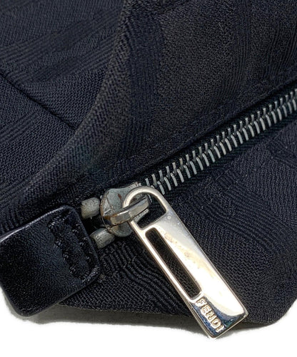 FENDI Hand Bag Tote Purse Black Authentic