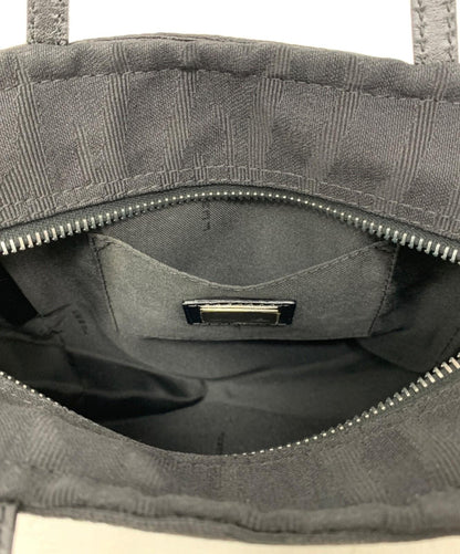FENDI Hand Bag Tote Purse Black Authentic