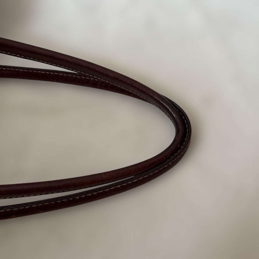 FENDI Hand Bag Tote Purse Denim Belt Authentic