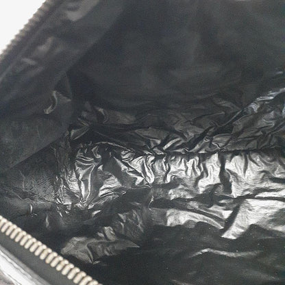 GUCCI Mini Boston Bag Hand Tote Purse GG Canvas Leather Black Authentic