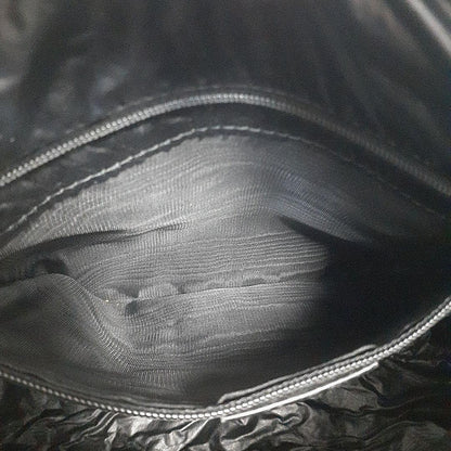 GUCCI Mini Boston Bag Hand Tote Purse GG Canvas Leather Black Authentic