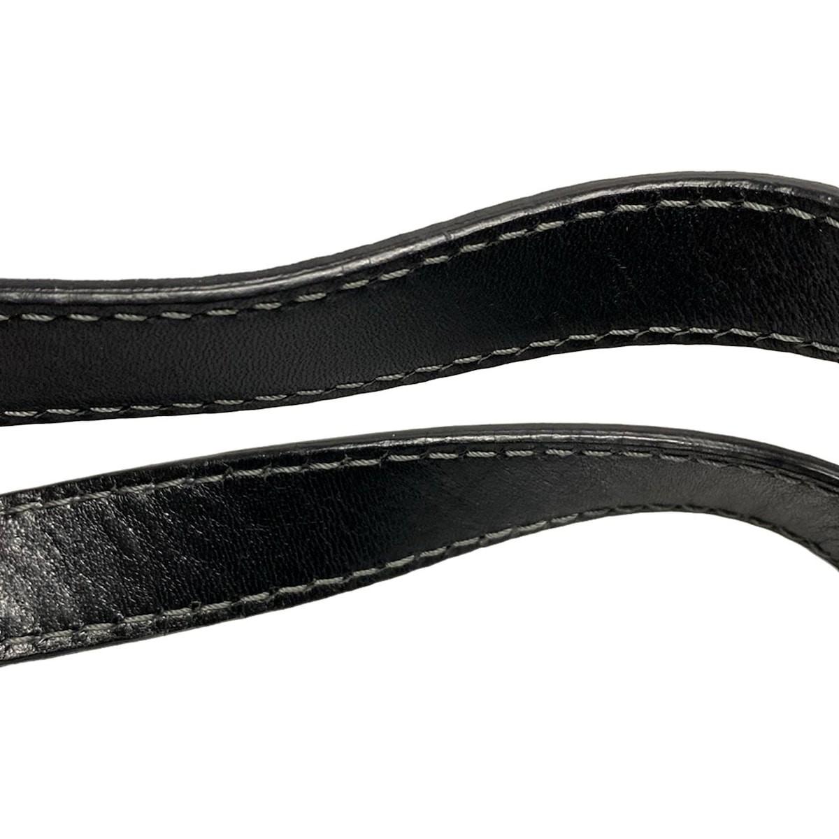 Chloe Hand Bag Tote Purse Leather Black Authentic