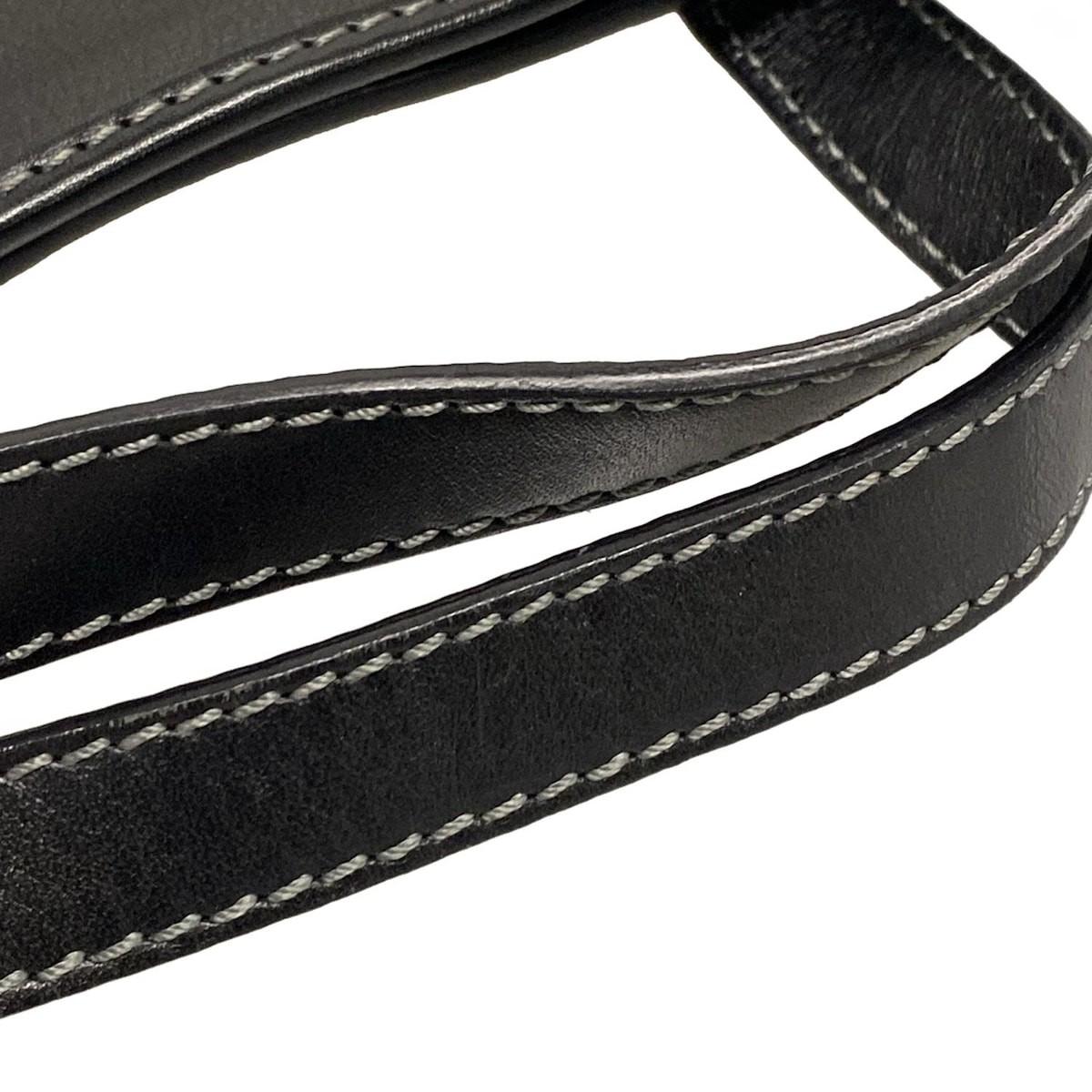 Chloe Hand Bag Tote Purse Leather Black Authentic