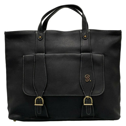 Chloe Hand Bag Tote Purse Leather Black Authentic