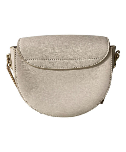 See By Chloe Shoulder Bag Purse Mara evening bag Beige Authentic
