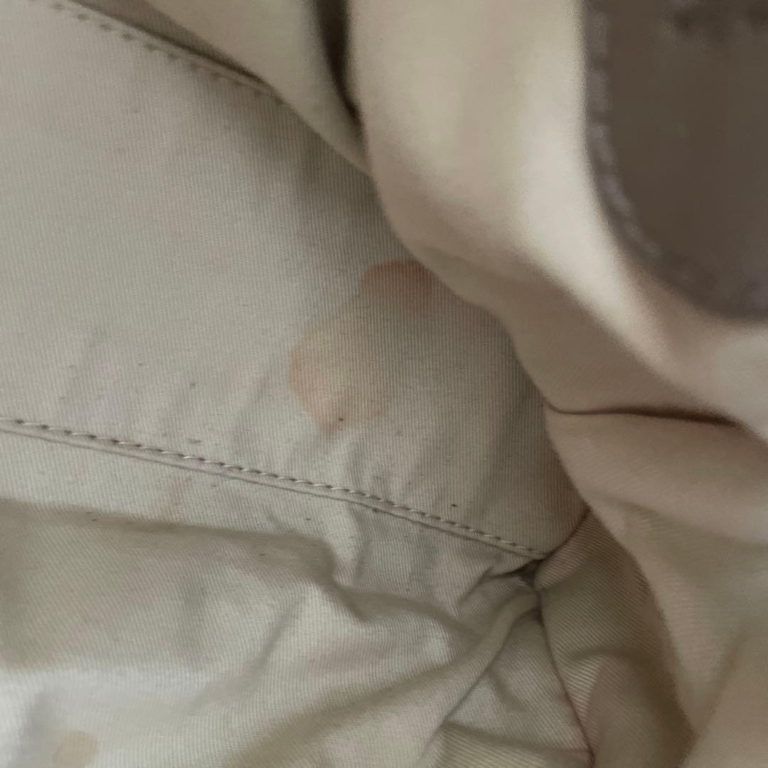 Chloe Hand Bag Tote Purse Tracy Leather Beige Gold Authentic