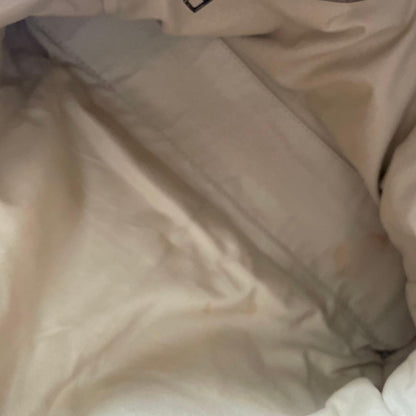 Chloe Hand Bag Tote Purse Tracy Leather Beige Gold Authentic