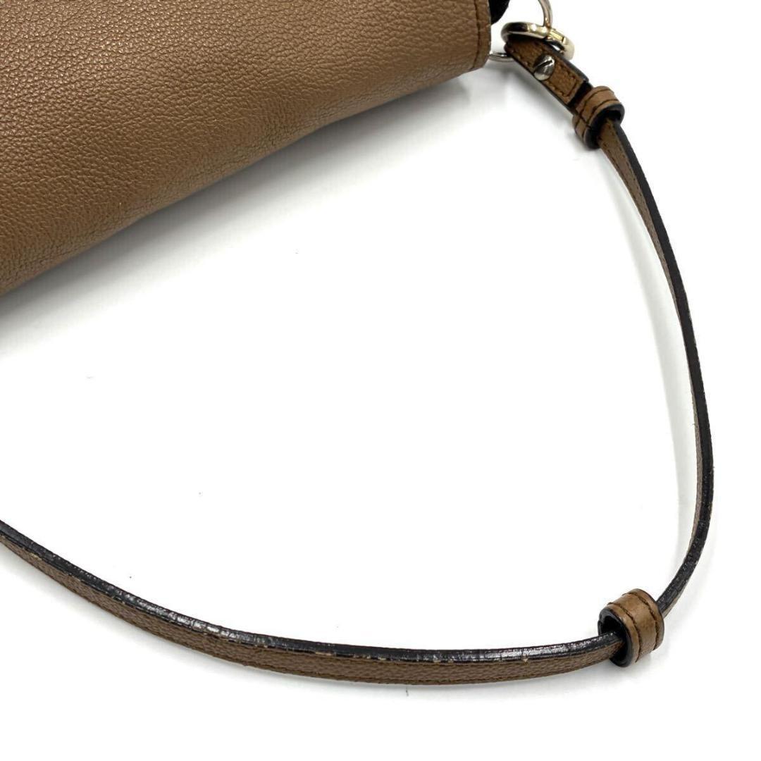 Chloe Hand Shoulder Bag Tote Purse 2way Elsie Leather Beige Authentic