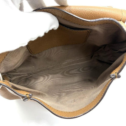 Chloe Hand Shoulder Bag Tote Purse 2way Elsie Leather Beige Authentic