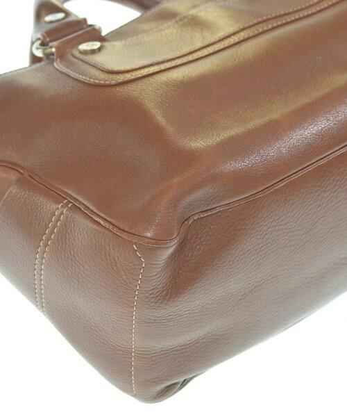 CELINE Hand Bag Tote Purse Boogie Leather Brown Authentic