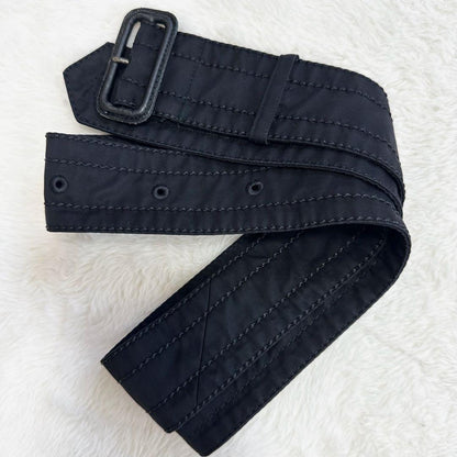 Aquascutum Trench Coat Club Check Asian fit M 38 US size S Black Authentic