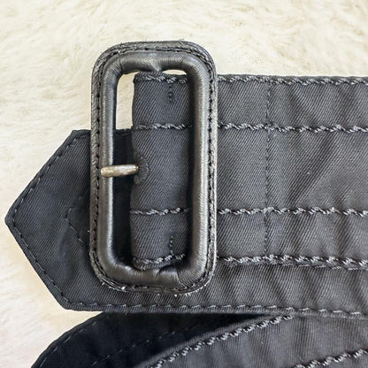 Aquascutum Trench Coat Club Check Asian fit M 38 US size S Black Authentic