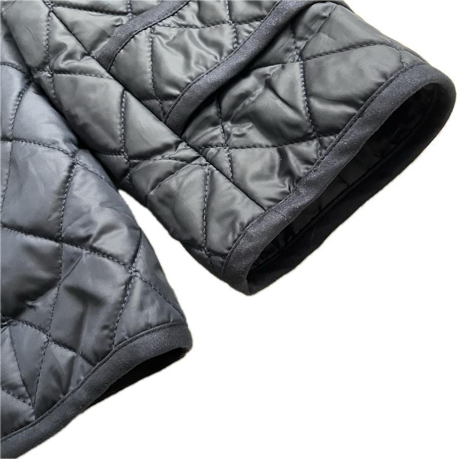 Aquascutum Short Coat Asian fit XL US size L Navy Authentic