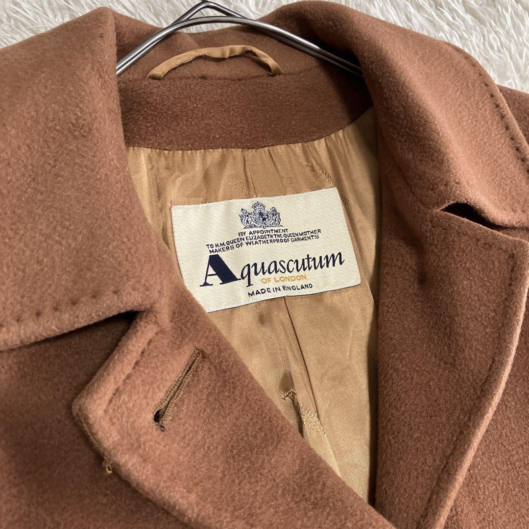 Aquascutum Long Coat Asian fit XL US size L Authentic