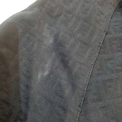 FENDI Trench Coat Asian fit M US size S Navy Authentic