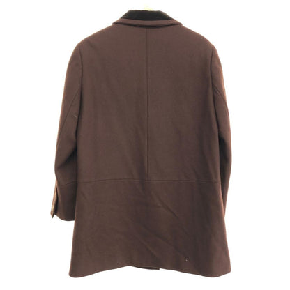 FENDI Coat Asian fit L 40 US size M Brown Authentic