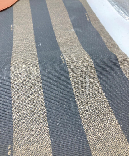 FENDI Hand Bag Tote Purse FF Pecan Brown Authentic