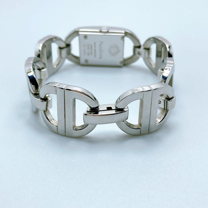 Christian Dior D78-108 Quartz Watch Wristwatch Logo Silver Women's Authentic