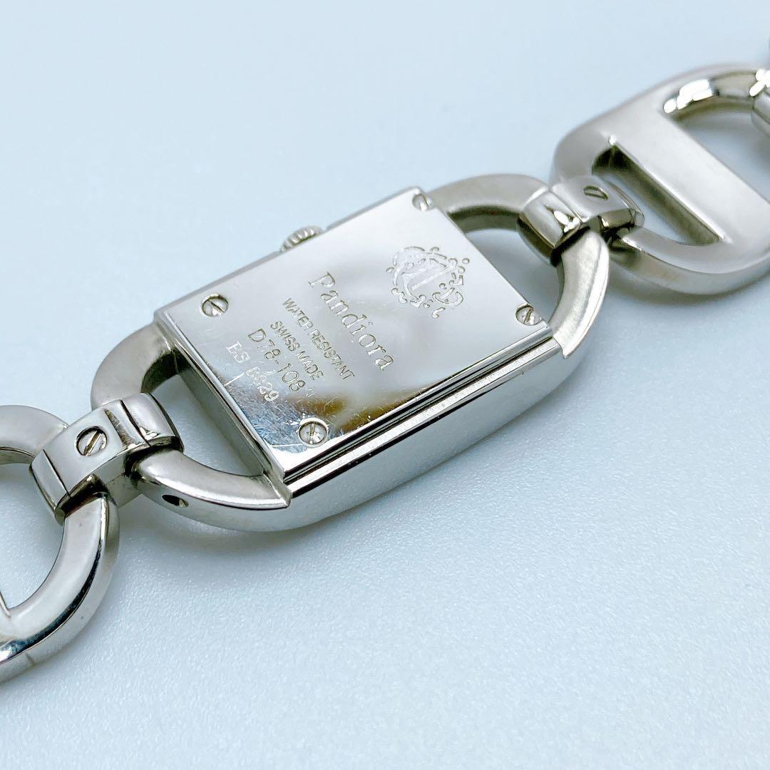 Christian Dior D78-108 Quartz Watch Wristwatch Logo Silver Women's Authentic