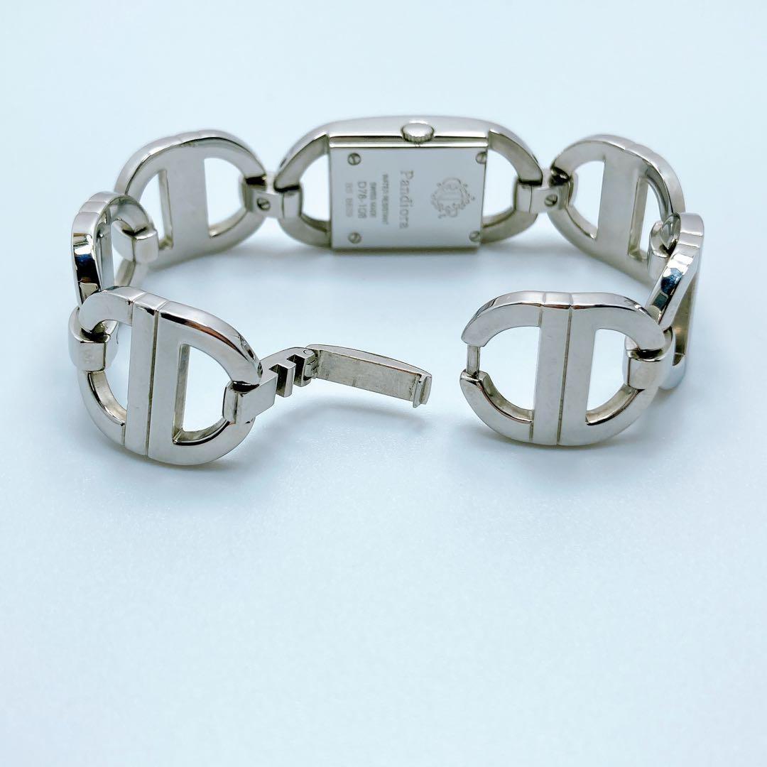 Christian Dior D78-108 Quartz Watch Wristwatch Logo Silver Women's Authentic