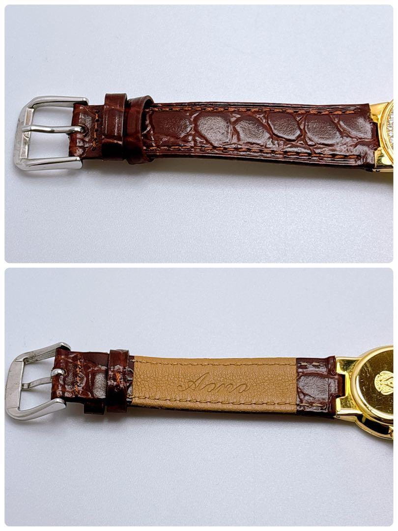 GUCCI 3300L Quartz Watch Wristwatch Gold Black Women's Authentic