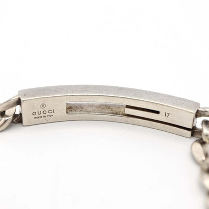 GUCCI Bracelet Bangle G Logo Silver 925 Women Accessory Authentic