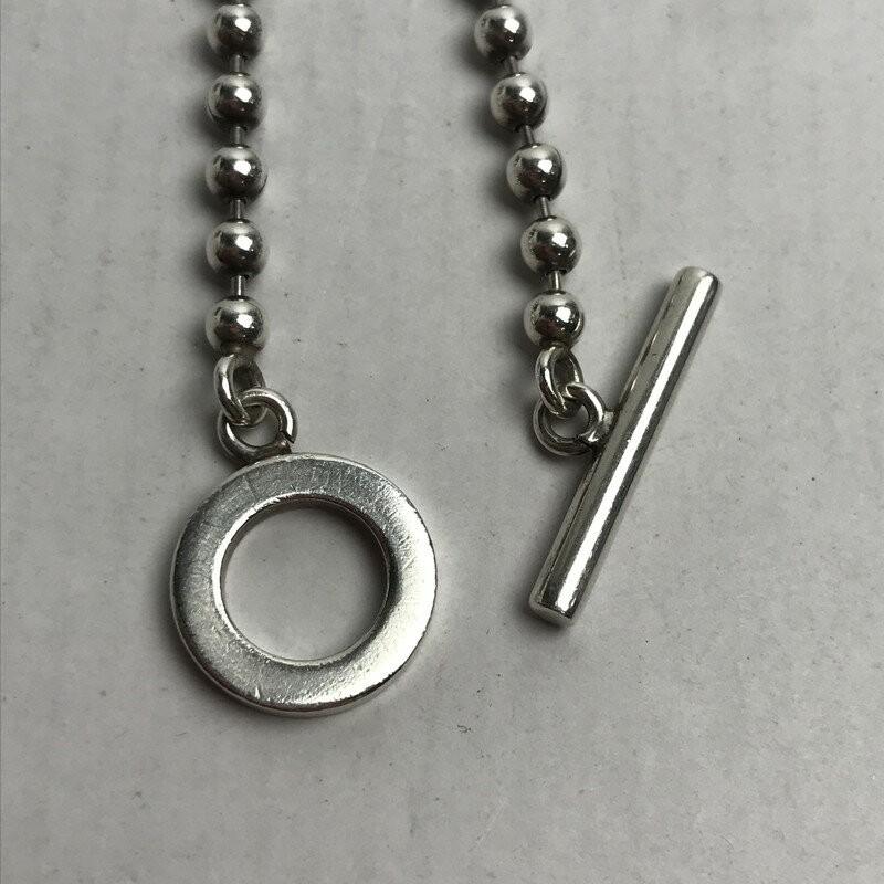 GUCCI Bracelet Bangle G Logo Silver 925 Unisex Accessory Authentic