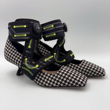 Christian Dior Shoes Pumps Heel Roger Vivier EU 36 US 6 Black White Authentic