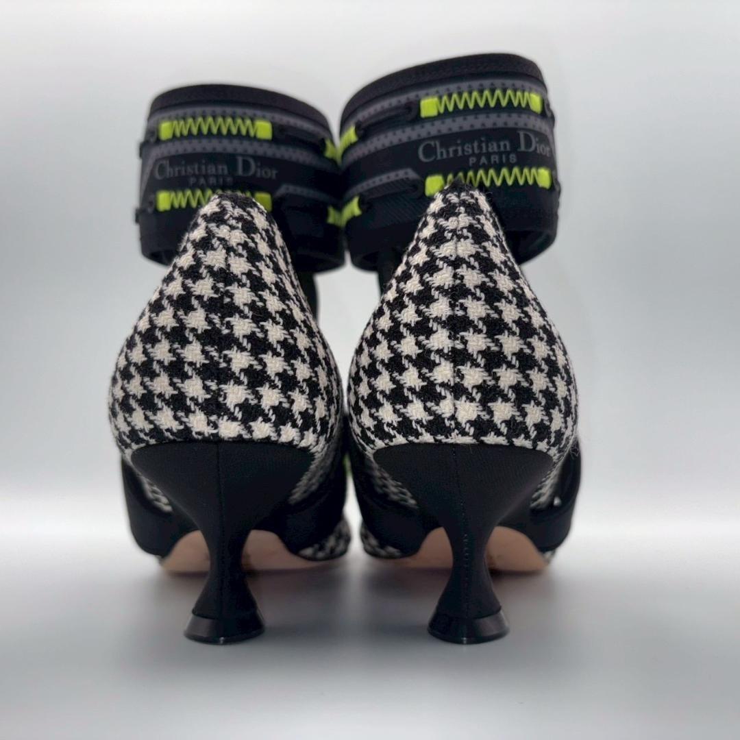 Christian Dior Shoes Pumps Heel Roger Vivier EU 36 US 6 Black White Authentic