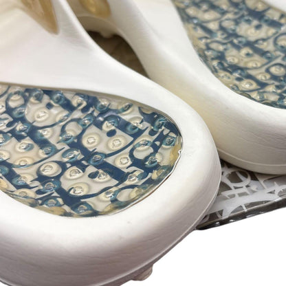 Christian Dior Sandals Shoes Trotter EU 38 US 8 Authentic