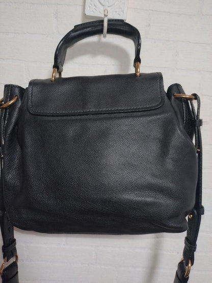 Chloe Shoulder Bag Purse Elsie Leather Black Authentic