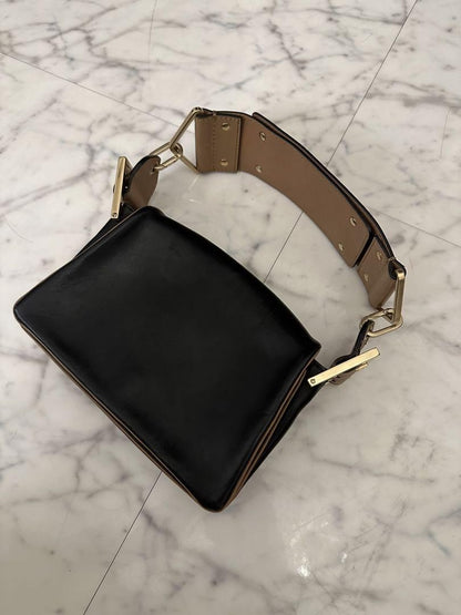 Chloe Mini Hand Bag Tote Purse Black Authentic