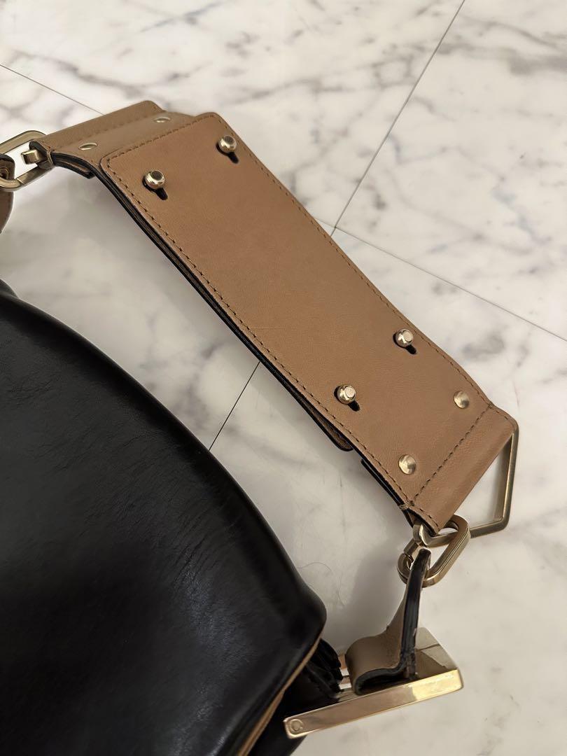 Chloe Mini Hand Bag Tote Purse Black Authentic