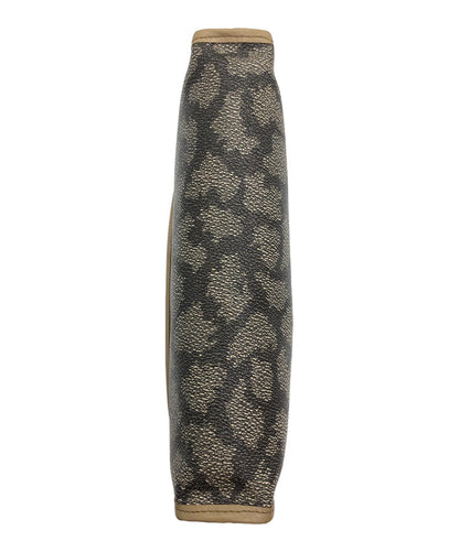 Saint Laurent Clutch Bag Second Bag YSL Cassandra PVC Beige Authentic