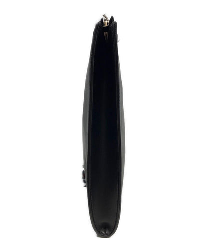 Valentino Garavani Clutch Bag Second Bag VLTN Studs Black Authentic