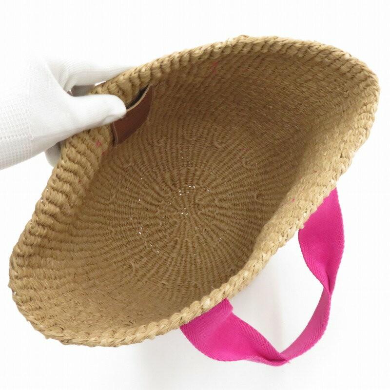 Chloe Mifuko Hand Bag Tote Purse Basket Bag Brown Authentic