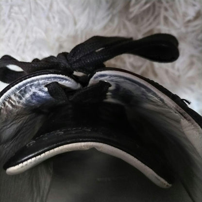 Dior homme Sneakers Shoes Low-Cut EU 41 US 8 Leather Black Authentic