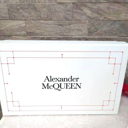 Alexander McQueen Shoulder Bag Purse Phone Case Leather White Authentic
