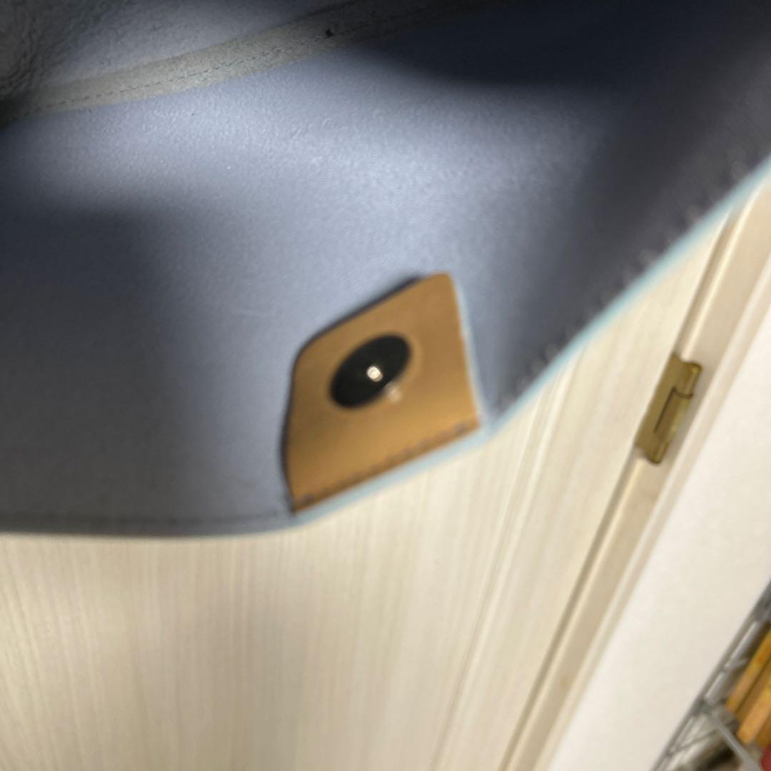 Alexander McQueen Hand Bag Tote Purse Leather Beige Authentic