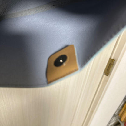 Alexander McQueen Hand Bag Tote Purse Leather Beige Authentic