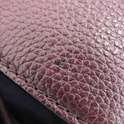 Alexander McQueen Shoulder Bag Purse Leather Charcoal Gray Bordeaux Authentic