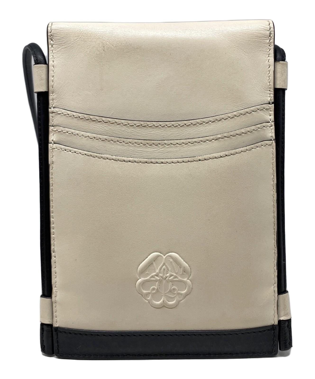 Alexander McQueen Shoulder Bag Purse White Authentic