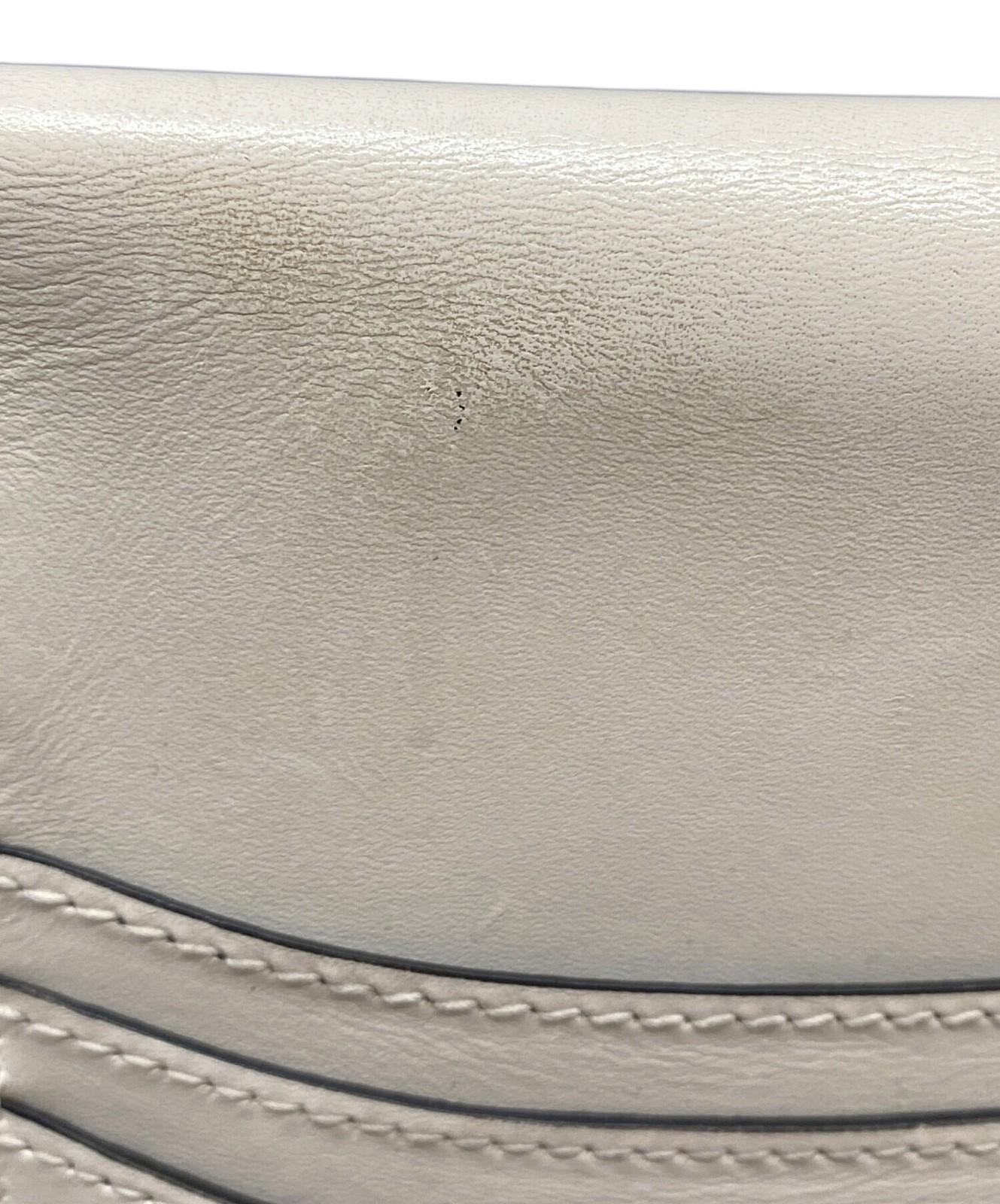 Alexander McQueen Shoulder Bag Purse White Authentic